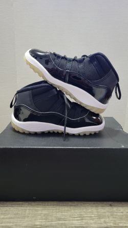 Jordan 11 Retro TD Black/Multi-Color Toddler Shoes Size 8C
