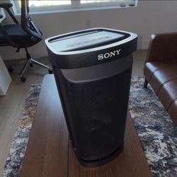 Sony SRS-XP500 Portable Bluetooth Party Speaker w/ Lights, USB, Black