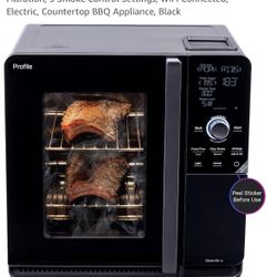 GE Profile™ Smart Indoor Pellet Smoker, with Active Smoke Filtration, 5 Smoke Control Settings, WiFi Connected,