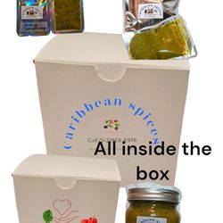 Combo Box Caribbean Spices  Organic 