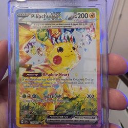 Pikachu EX 238/191 No Trades Cash Only 