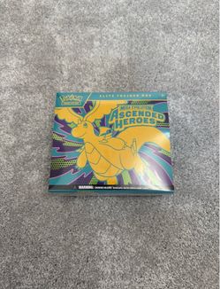 Pokemon TCG Ascended Heroes Elite Trainer Box ETB Factory Sealed