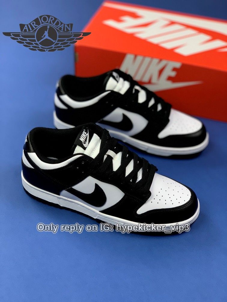 Nike Dunk Low Retro White Black 128 All Sizes Available