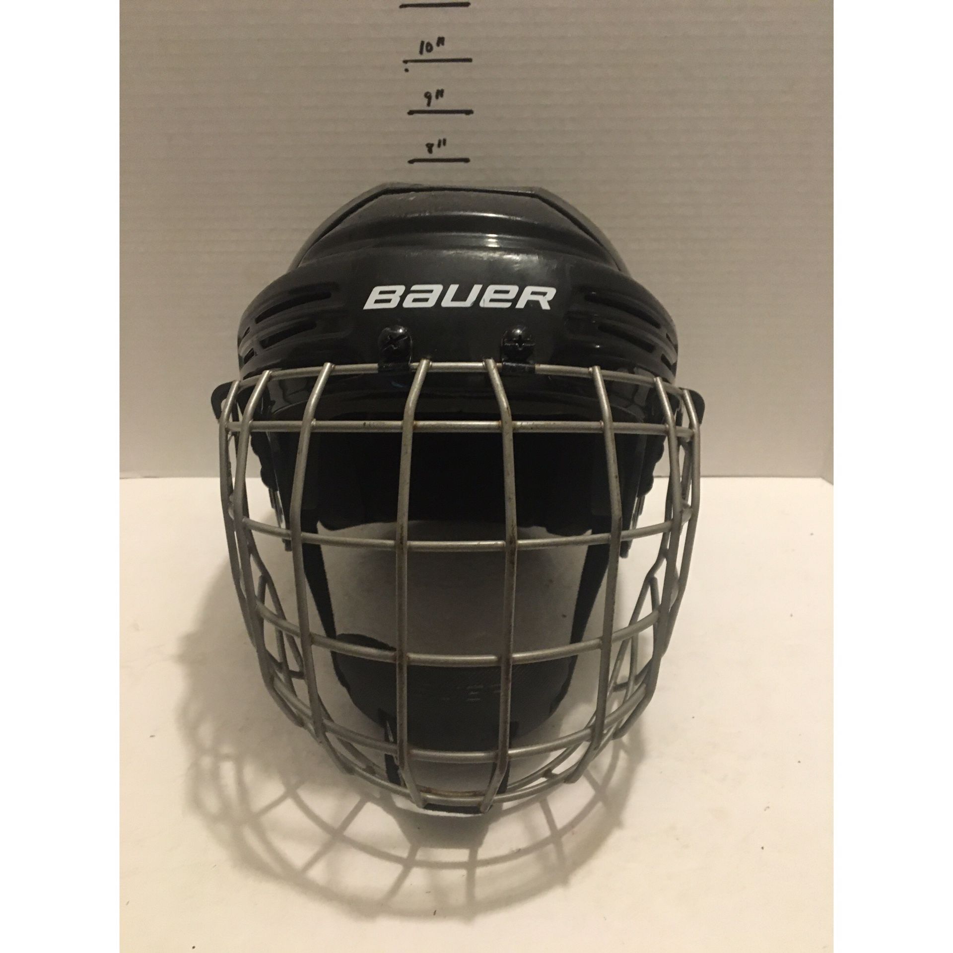 Bauer Ice Roller Hockey Helmet With Cage BHH2100S