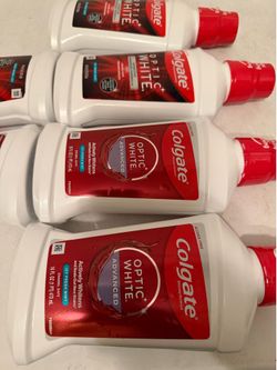 Colgate optic white mouthwash 4/$10