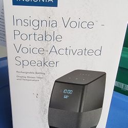 Insignia bluetooth clock/ speaker. 