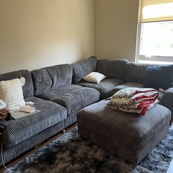 Ivory Sectional Couch