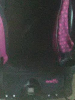 Evenflow high back booster for girl