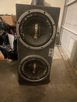 12 Inch Premier Champion Series Subwoofer