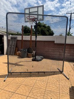 Baseball Softball Pitching Screen Backstop Net