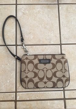 Coach Wristlet