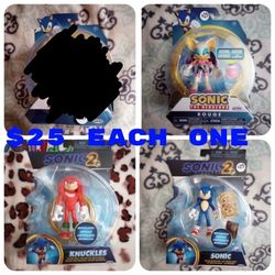 SONIC THE HEDGEHOG FIGURE 👉 PRICE IS FOR EACH