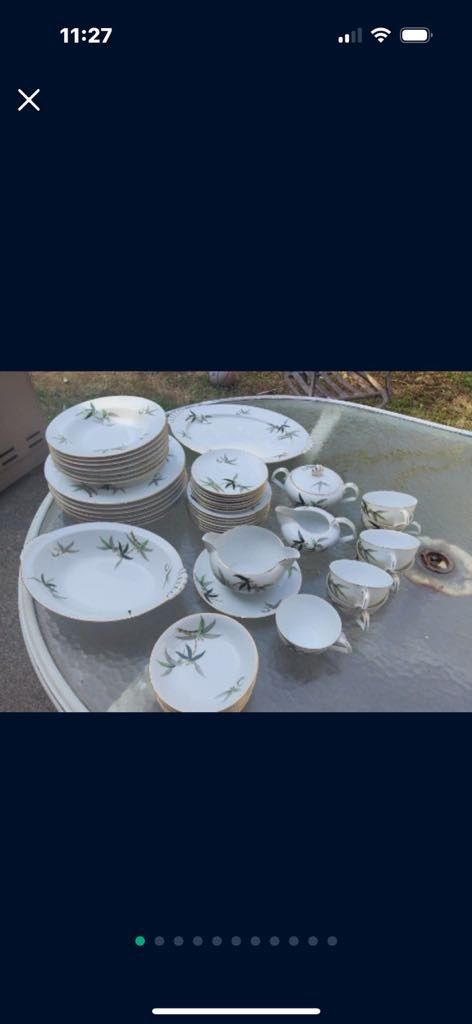 Absolutely Gorgeous 1950's China Narumi Spring Bamboo Collection