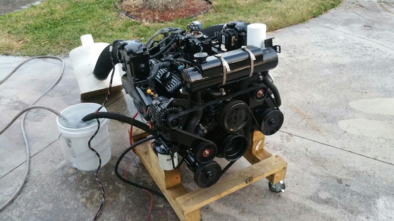 Mercruiser Closed Cooled 5.7 Magnum 300HP New Jasper Long Block