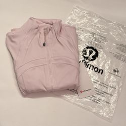 Pink Lululemon Defined Jacket (size 2 ) 