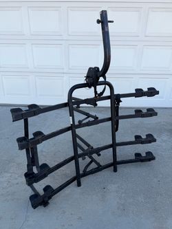 4-Bike Hitch-Mounted Bike Rack – Heavy Duty
