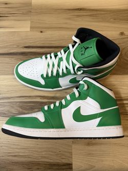 Jordan Air Jordan 1 Mid Lucky Green Men's Athletic Sneakers DQ8426-301