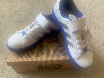 Adidas Grand Court Kid’s Tennis Shoes Star Wars Edition