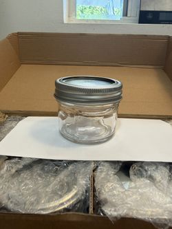 4 oz Mason Jars, 8 Pack