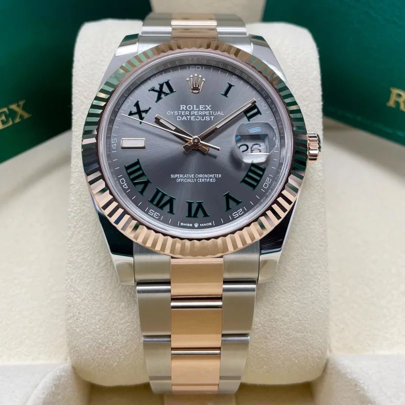 Rolex Datejust 41mm Wimbledon (Like New)