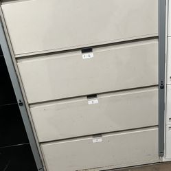 4 Drawers File Cabinets With Lock Bar 