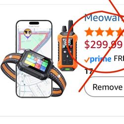 New! GPS Wireless Dog Fence System Collar with Training Remote, Free App, Custom Invisible Fence(82-7000ft), Beep/Vibration/Static