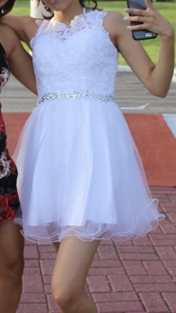 White dress size small