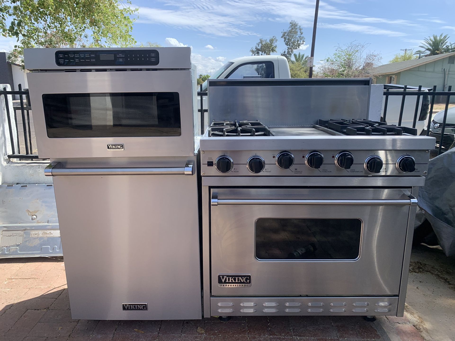 Viking Stove Dishwasher Mircowave Drawer