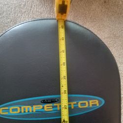 Weightlifting Bench color black, length 45" long. 