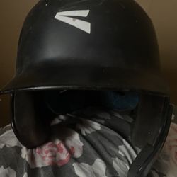 Easton Matte Batting Helmet with Jaw Guard