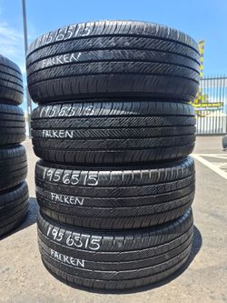 SET OF USED P195/65R15 FALKEN $250 CASH PRICE