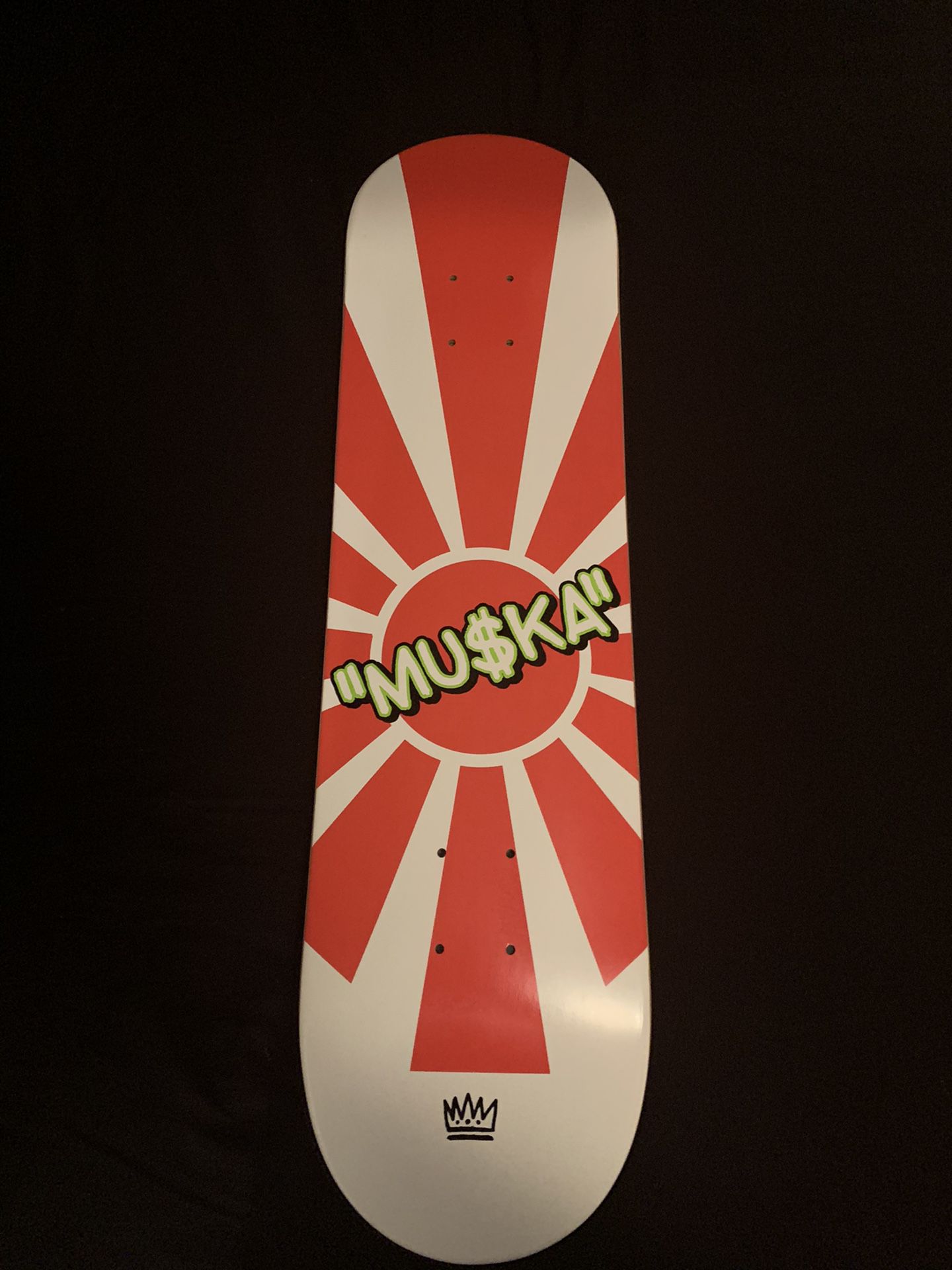 Chad Muska Skateboard deck with Grip tape 8.0