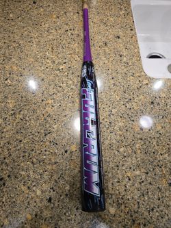 Softball bat.