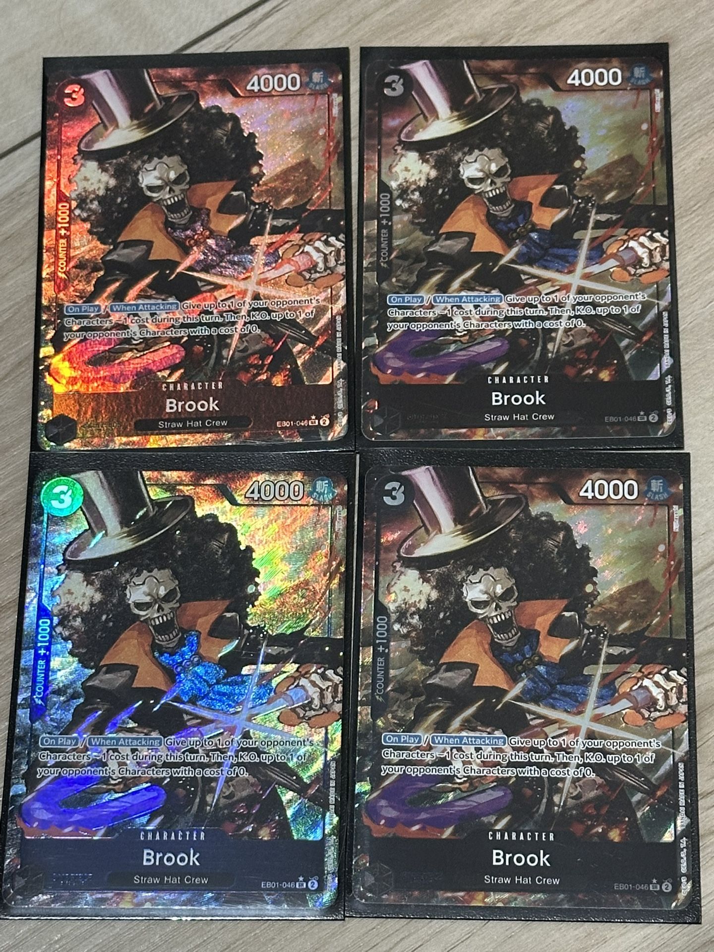 One Piece TCG / Cards - Brook Alternate Art EB01-046. for Sale in Long ...