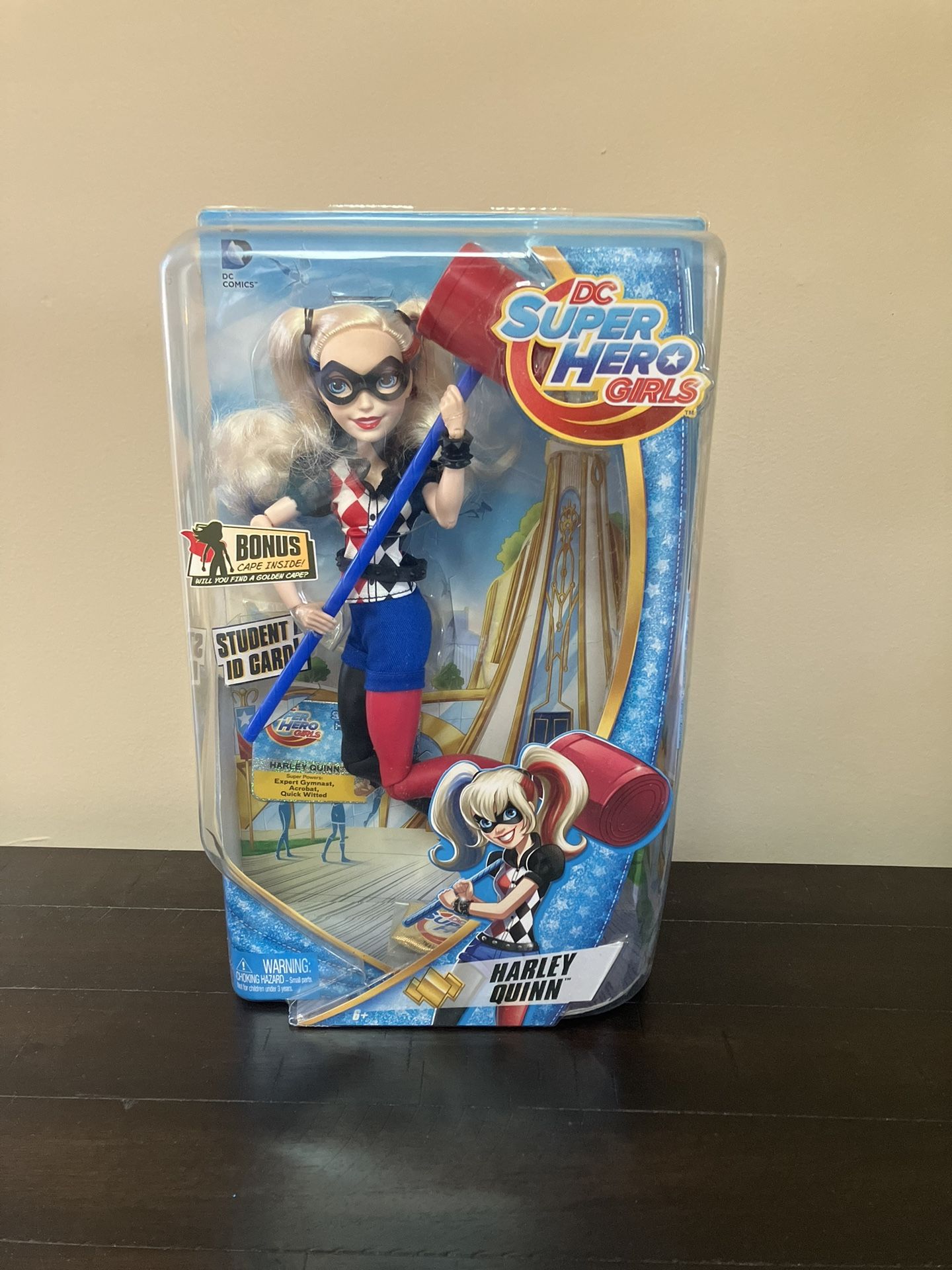 DC Super Hero Girls Harley Quinn 12-Inch Deluxe Doll