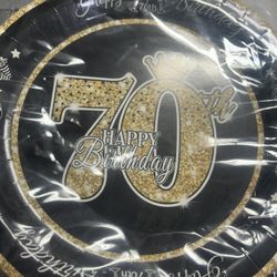 70th Birthday Party Supplies