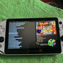 Ps vita 1000 2000 256gb with games