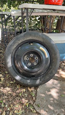 Nissan Maxima/ Altima  spare tire.