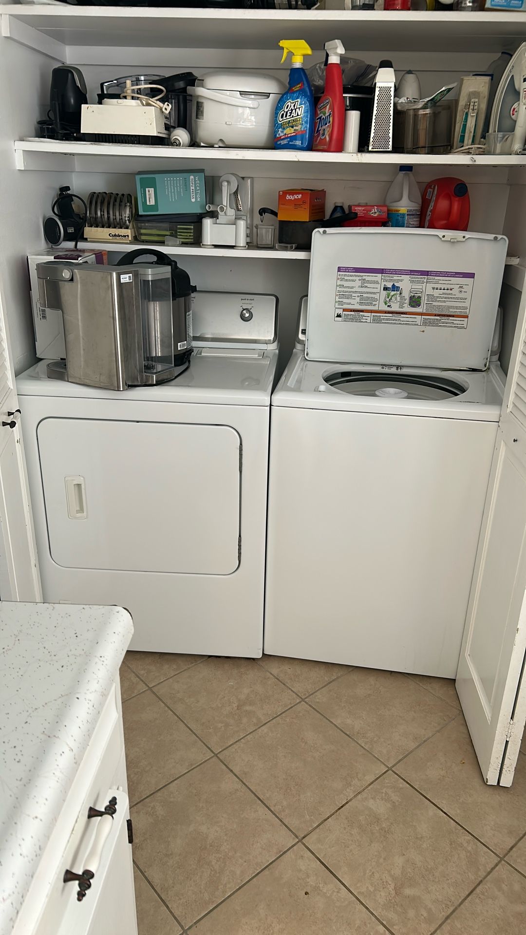 Washer And Dryer
