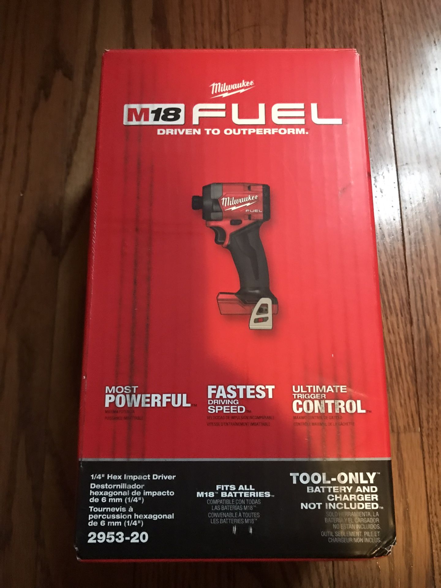 Milwaukee Fuel M18 Impact Driver Tool Only