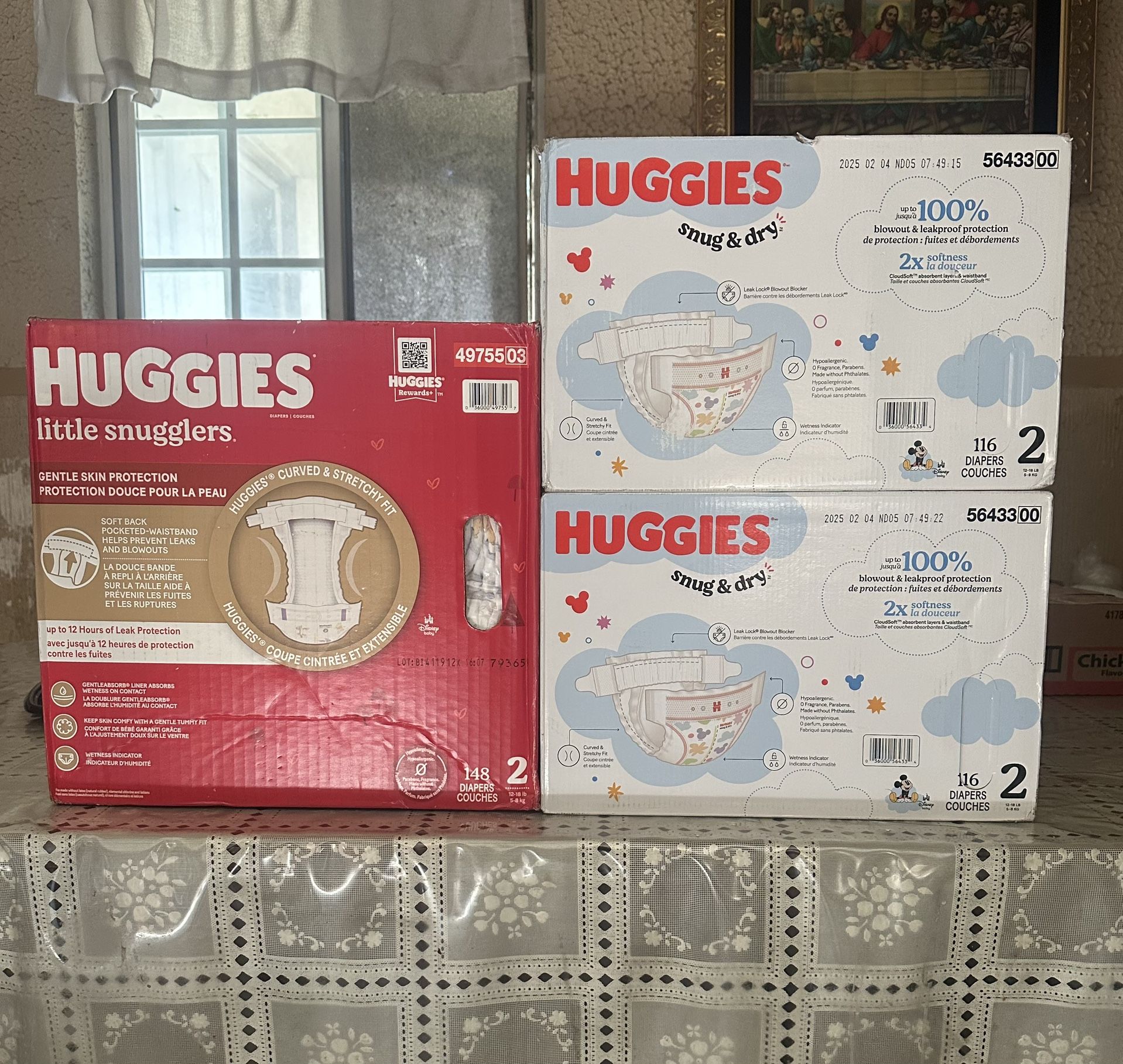 Huggies Pampers Size 2
