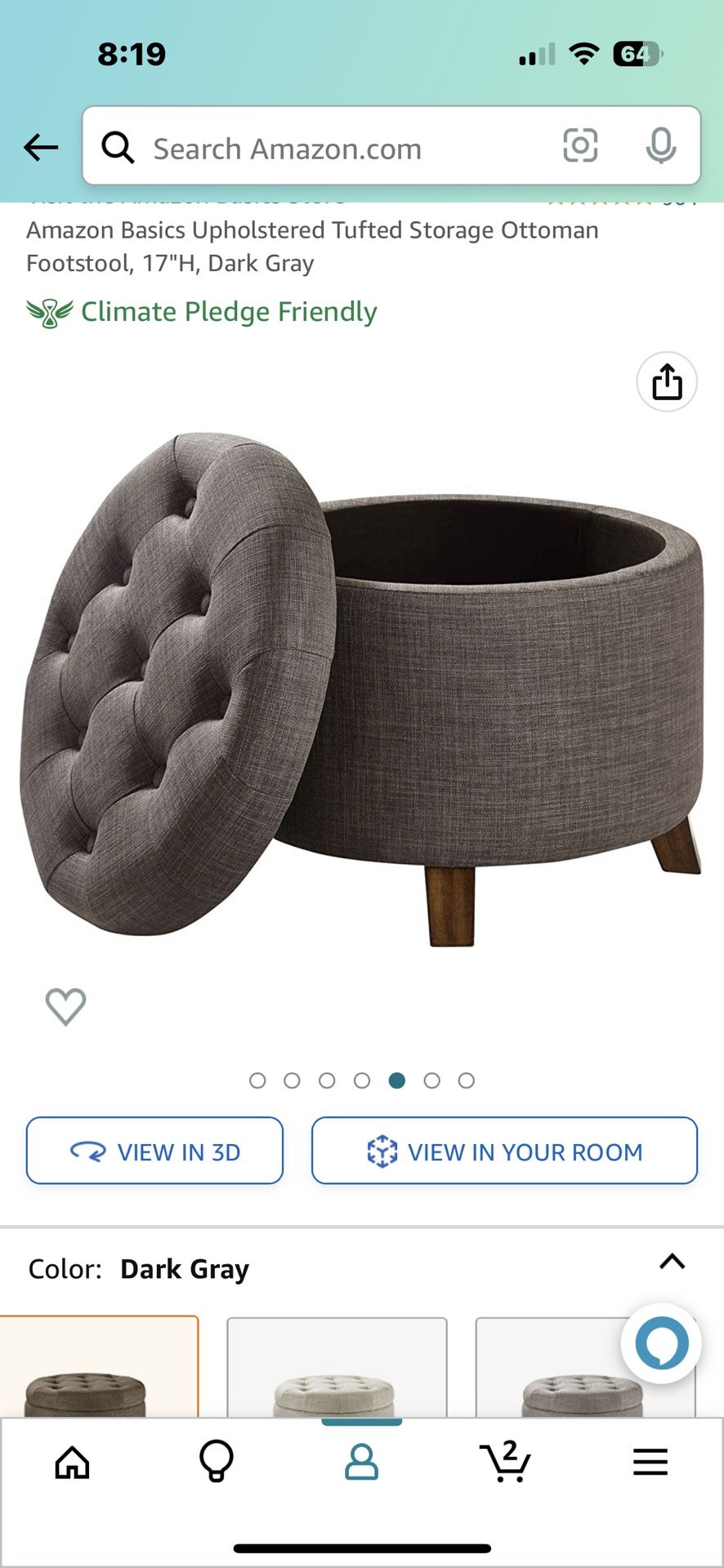 matching footstool ottomans with storage Blue
