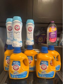 Brand new Arm and hammer bundle all for ($55)(Cash only)(price is firm)