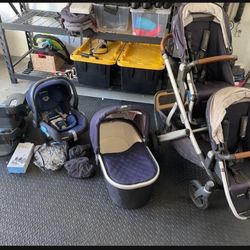 Uppababy Stroller With Bassinet 