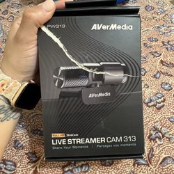 AVerMedia Live Streamer Cam 313 - Full HD 1080P Webcam