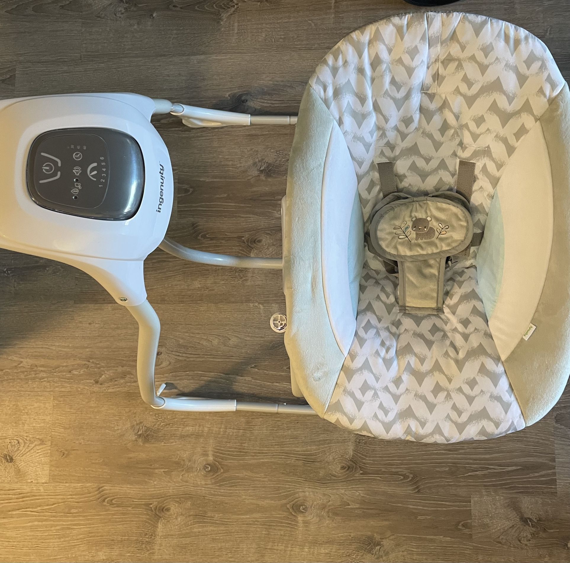 Ingenuity 2in1 Compact Baby Swing & Rocker