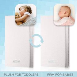 Dual-Sided Crib Mattress | 2-Stage Premium Memory Foam CertiPUR-US