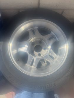 16 inch aluminum rims with tires