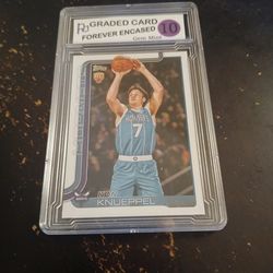 2025 Topps Kon Knueppel Rookie Gem Mint 10 Compare at 129.00