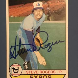 Steve Rogers #235 signed autograph auto 1979 Topps Baseball Trading Card